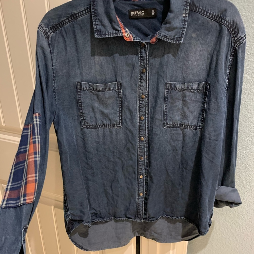 Buffalo David Bitton Denim button up top